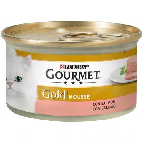 Gourmet Gold Mousse Salmón 85 g