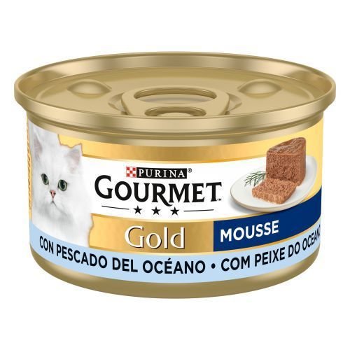 Gourmet Gold Mousse Pescado del Océano 85 g