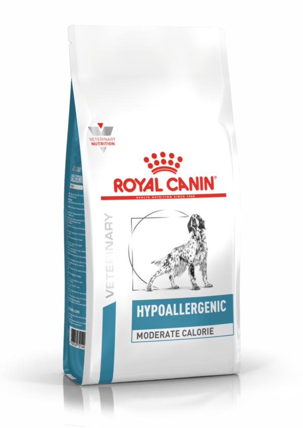 Royal Canin Perro Veterinary Diet Hypoallergenic Moderate Calorie