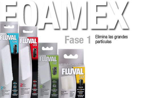 FLUVAL U4 FOAMEX (2 PCS)