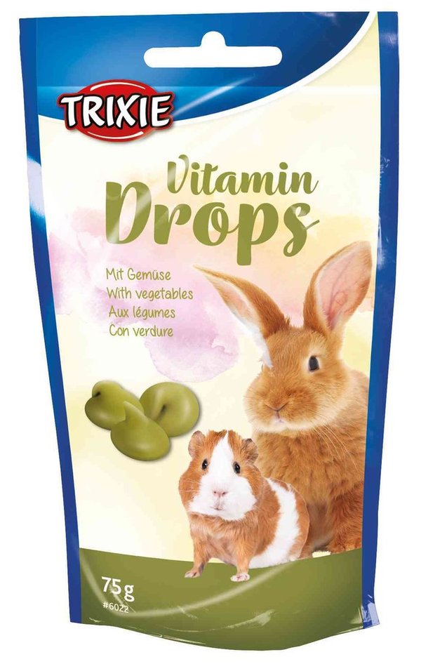 Trixie Drops Vitaminados de Guisante 75 gr