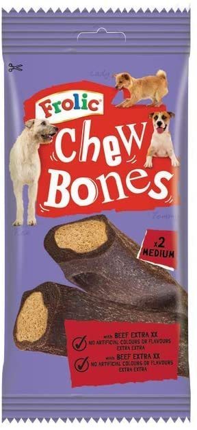 Frolic Snacks Chew Bones 170 gr