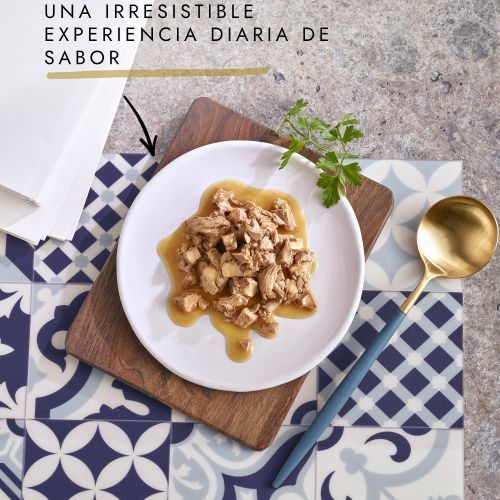 Gourmet Perle Delicias en Salsa con Salmón y Atún (4x85g)