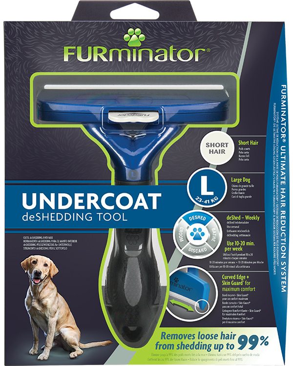 FURminator Undercoat deShedding para Perros Raza Grande de Pelo Corto