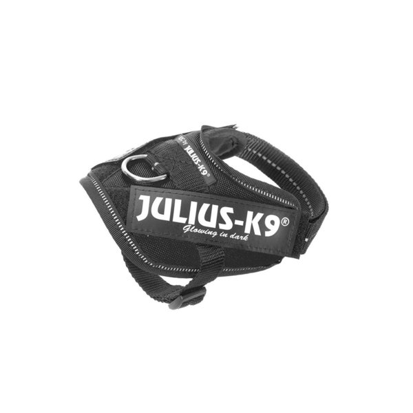 JULIUS-K9 Arnés  IDC Baby 2-XS–S 33–45 cm-18 mm Negro