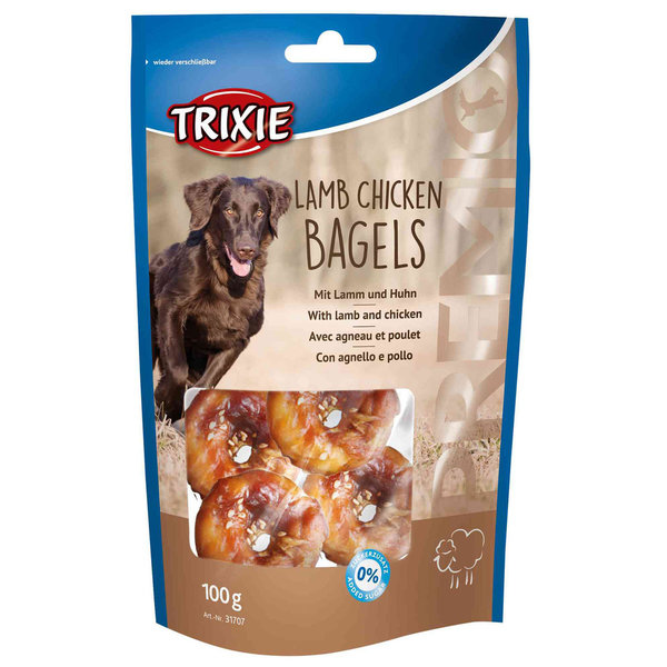 Trixie Snack Lamb Chicken Bagels 100 gr