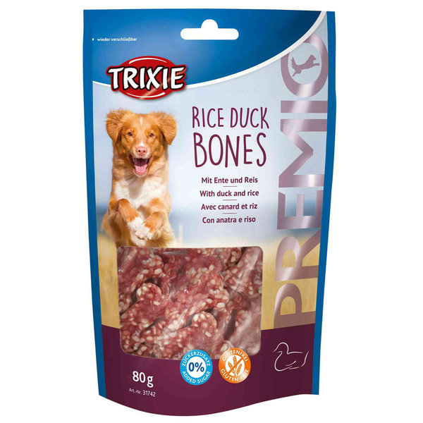 Trixie Snack Rice Duck Bones 80 gr