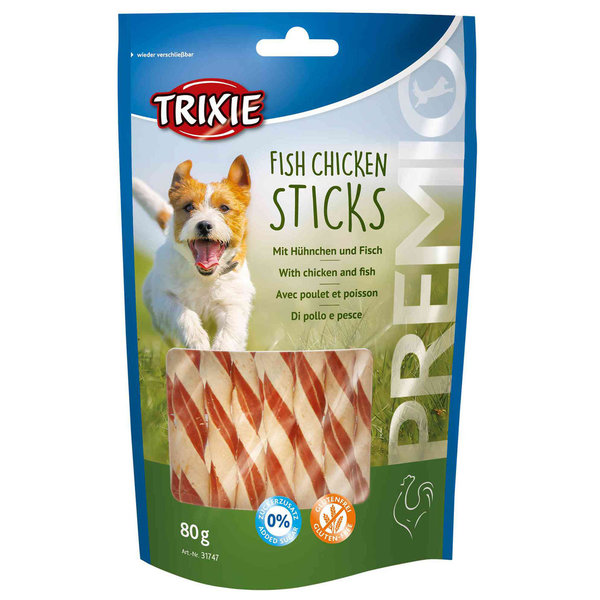 Trixie Snack Fish Chicken Sticks 80 gr