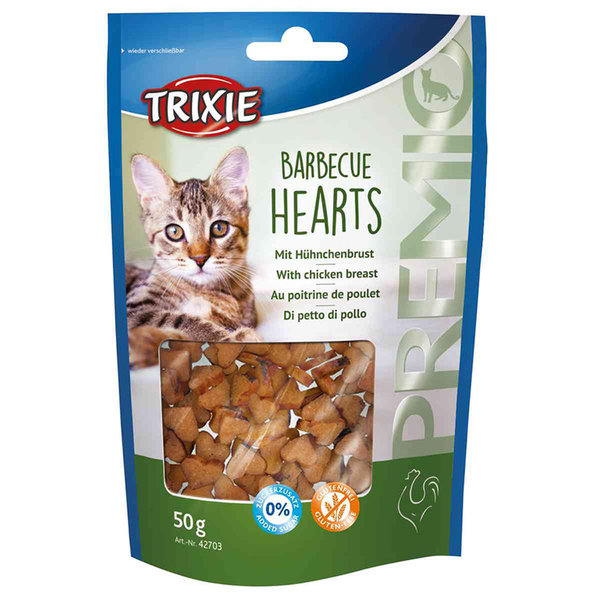 Trixie Snack Barbecue Hearts 50 gr