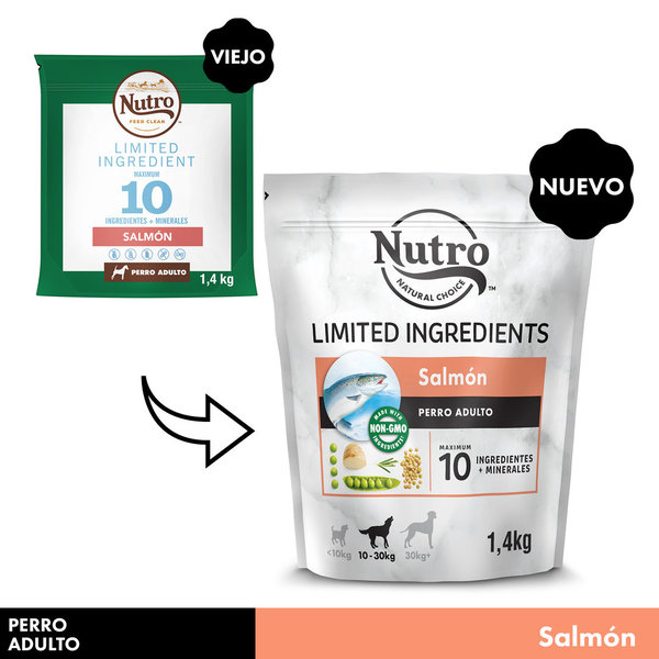 Nutro Limited Ingredients Perro Adulto Con Salmón