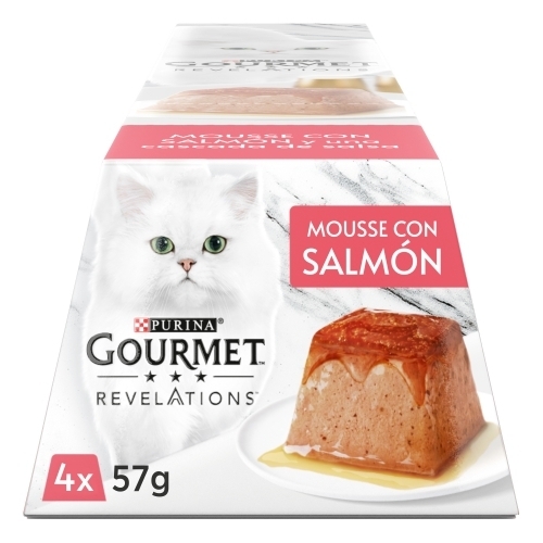 Gourmet Revelations Mousse con Salmón 4x57 gr.