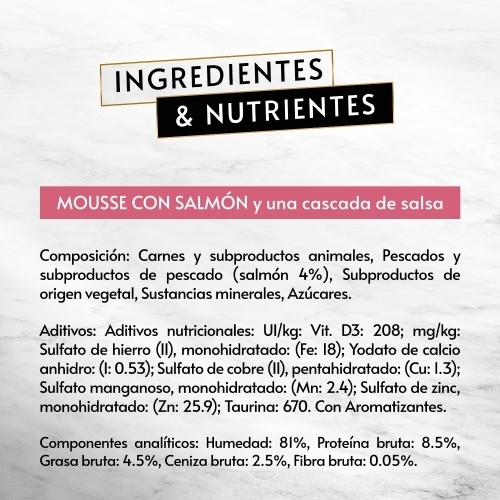 Gourmet Revelations Mousse con Salmón 4x57 gr.
