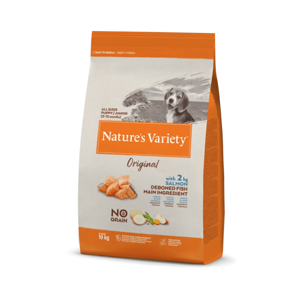 Natures Variety Dog Original No Grain Junior Salmon