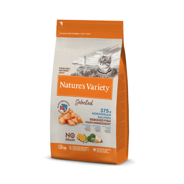 Natures Variety Cat Selected Sterilized No Grain Salmon