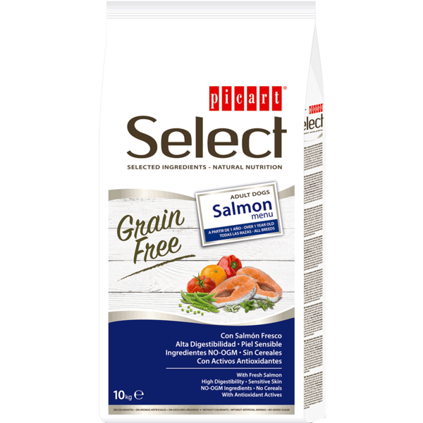 Picart Select Grain Free Salmon Menu