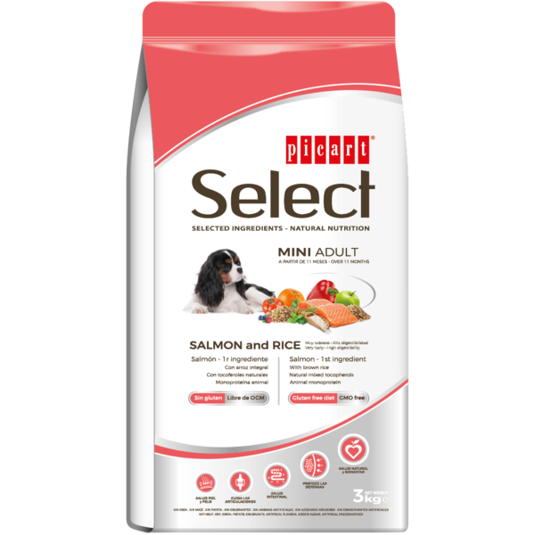 Picart Select Dog Mini Adult Salmon and Rice