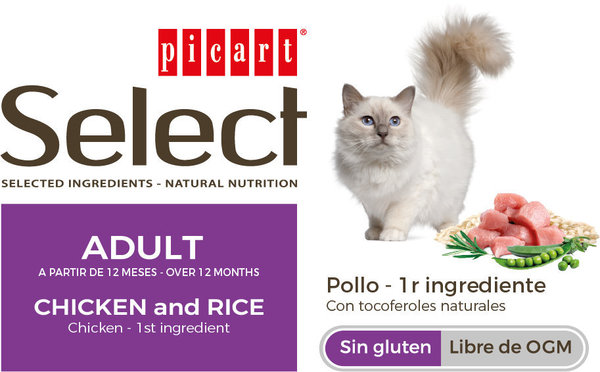 Picart Select Cat Adult Chicken and Rice 2 kg
