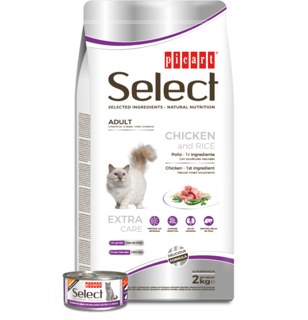 Picart Select Cat Adult Chicken and Rice 2 kg