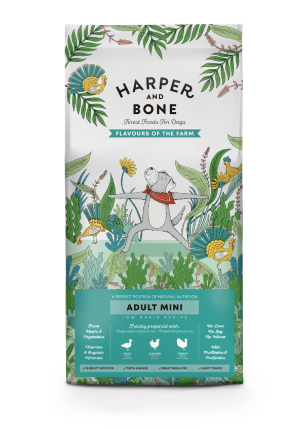 Harper & Bone Dog Adult Mini Flavours Farm