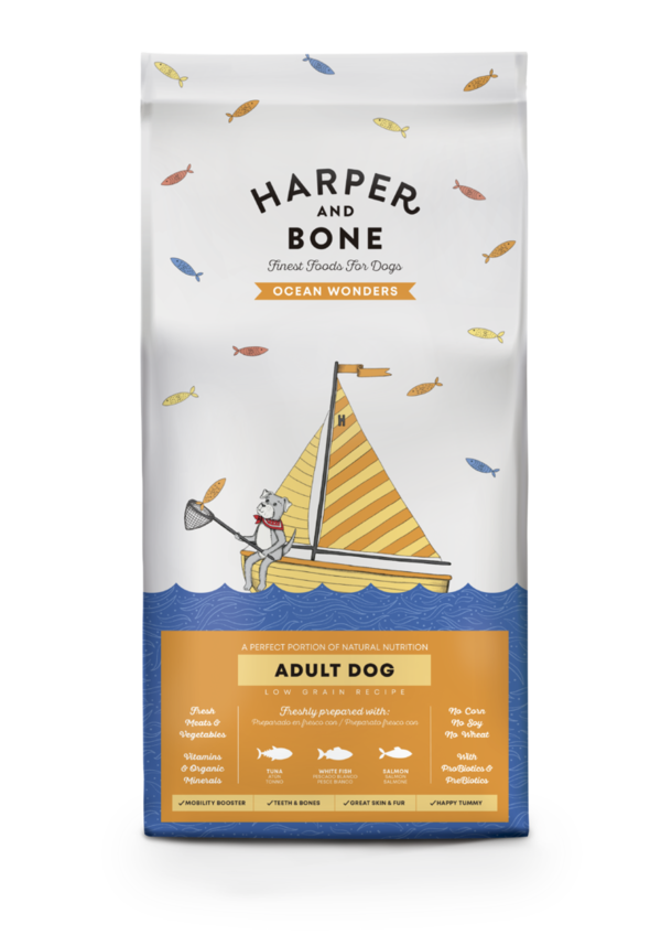 Harper & Bone Dog Adult Medium & Large Ocean Wonders