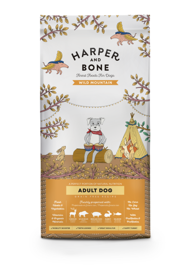 Harper & Bone Dog Adult Medium & Large Wild Mountain