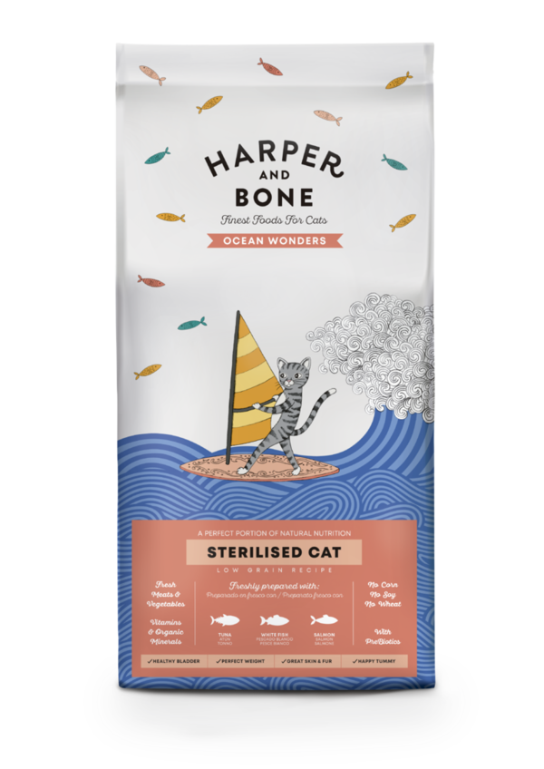 Harper & Bone Cat Sterilised Ocean Wonders