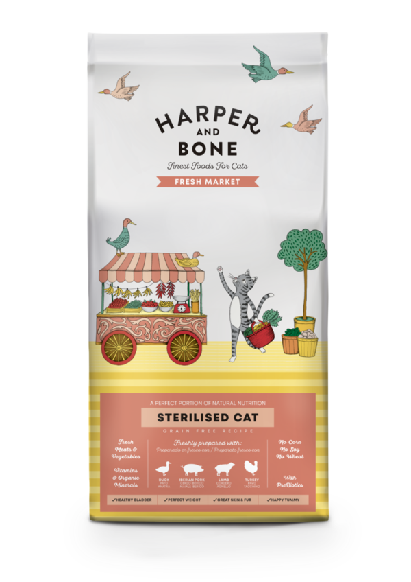 Harper & Bone Cat Sterilised Fresh Market